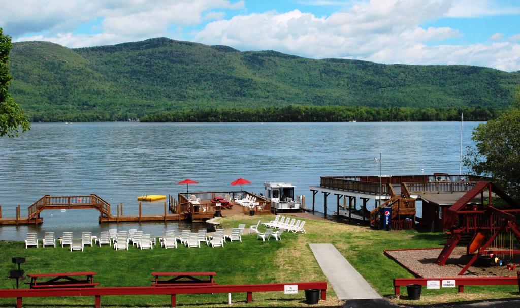 Flamingo Resort On Lake George Diamond Point Eksteriør bilde
