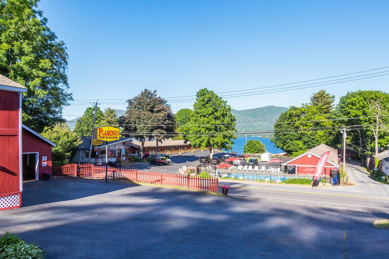 Flamingo Resort On Lake George Diamond Point Eksteriør bilde